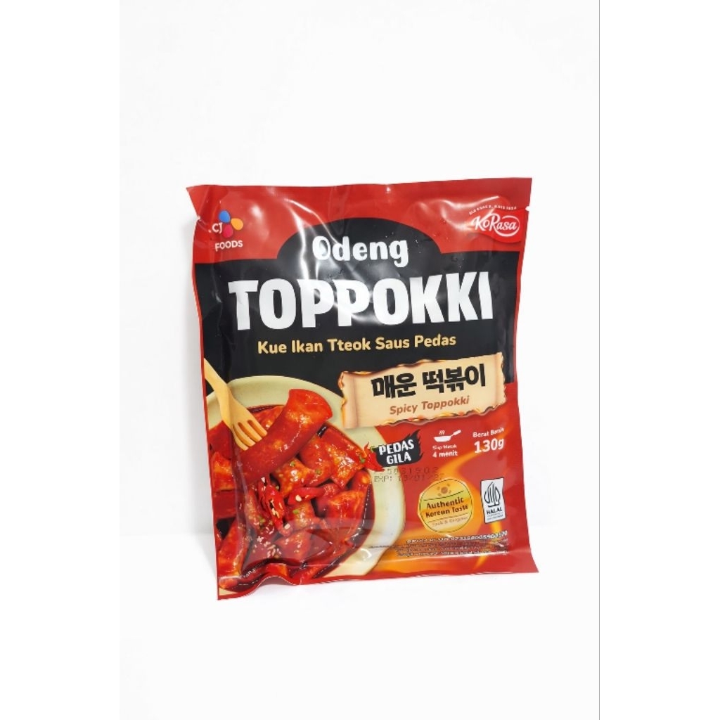 Korasa Odeng Toppokki 130gr