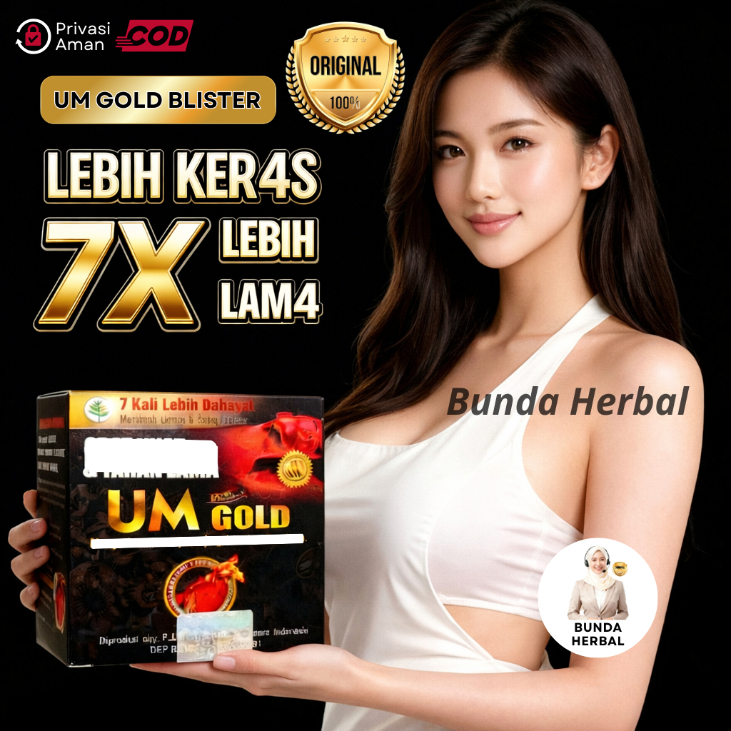 UM GOLD KAPSUL BLISTER | Ur4t M4du 100% Original | UM Gold Blister | UM Gold New | UM Gold Ori | UM 