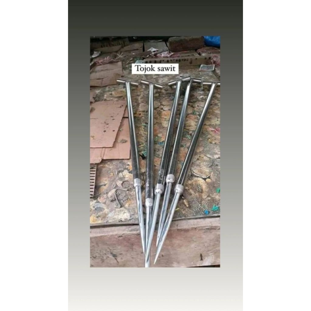 tojok sawit stanless  mata baja kuat