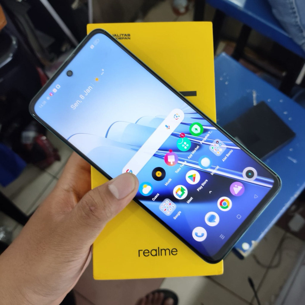 Realme C55 ram 6/128 second fullset resmi original