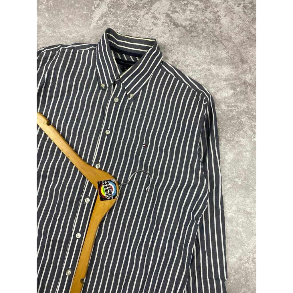 tommy hillfiger original stripe long shirt