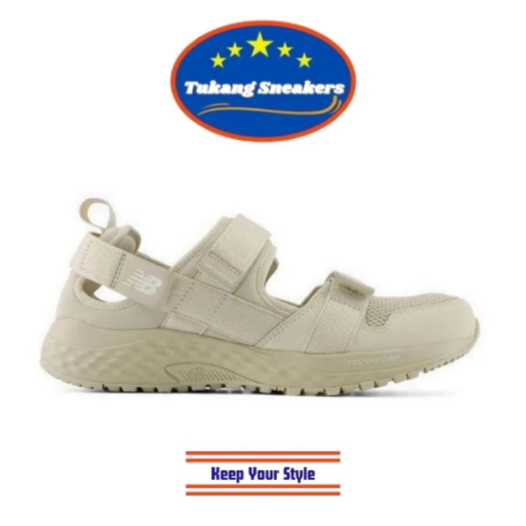 Sepatu Walking Unisex New Balance 710 Beige NEWU7107U2