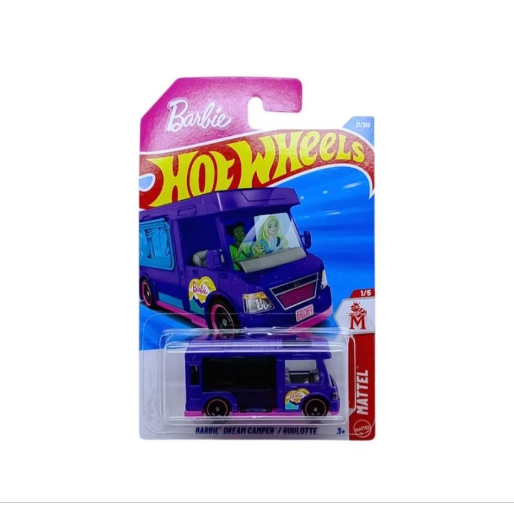 Hot Wheels Barbie Dream Camper / Roulotte- HotWheels