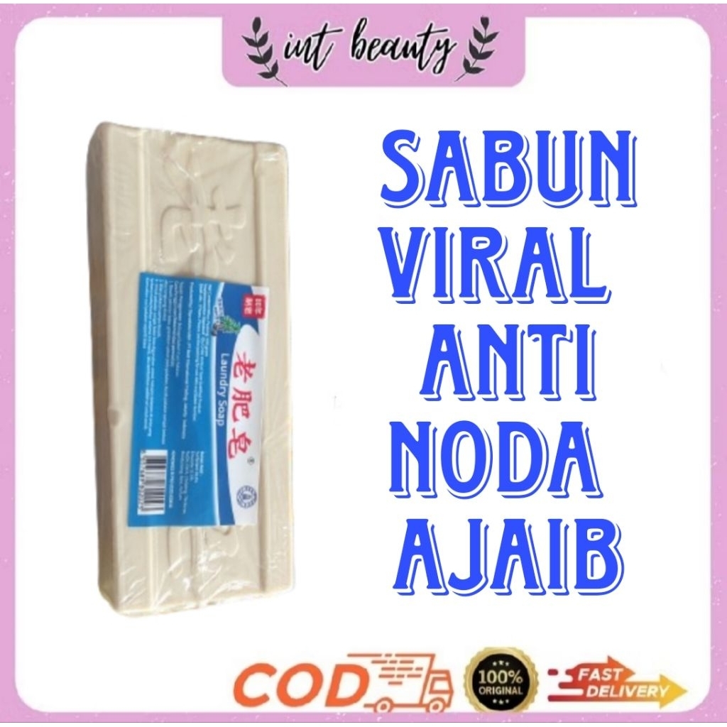 Sabun VIRAL ANTI NODA AJAIB ORIGINAL Penghilang Anti Noda Bekas Pakaian Baju Sandal Sepatu