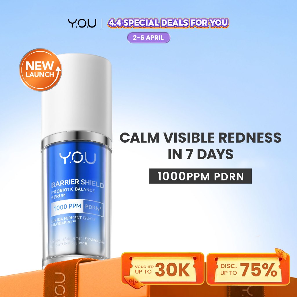 [NEW] YOU BARRIER SHIELD Probiotic Balance Serum 20 ml | Barrier Serum PDRN Glass Skin | 1000pm PDRN