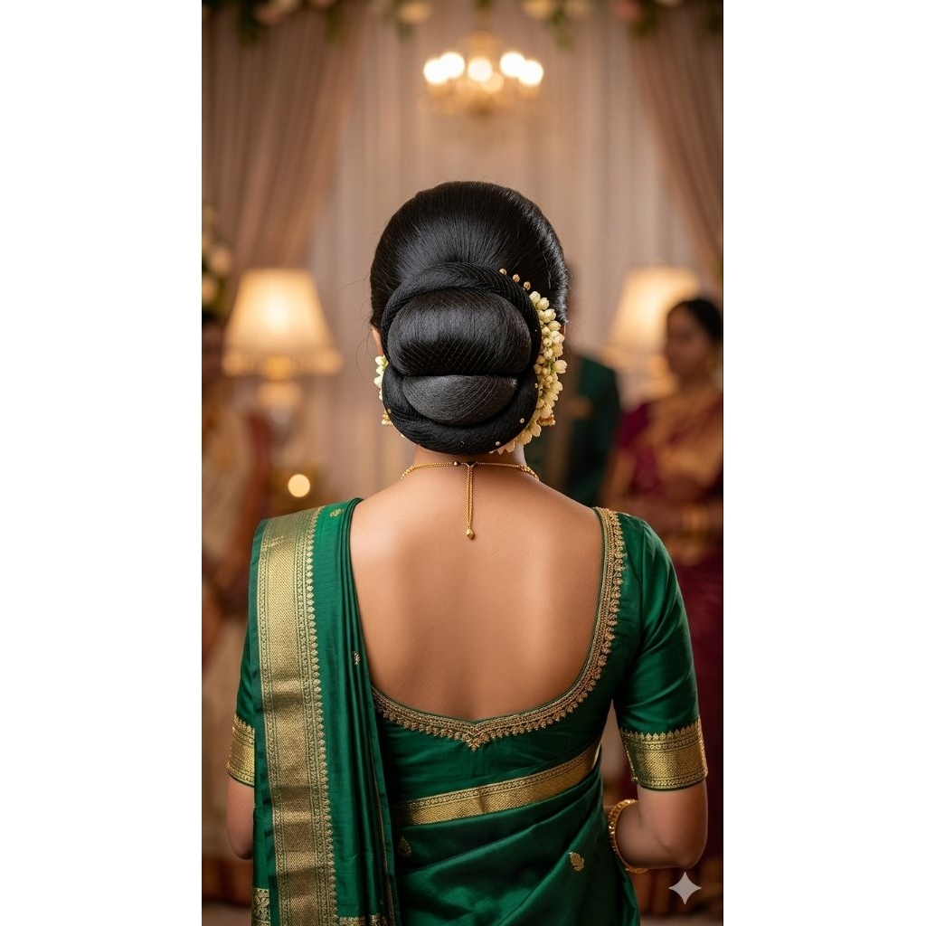 sanggul Dewi besar atau sanggul modern