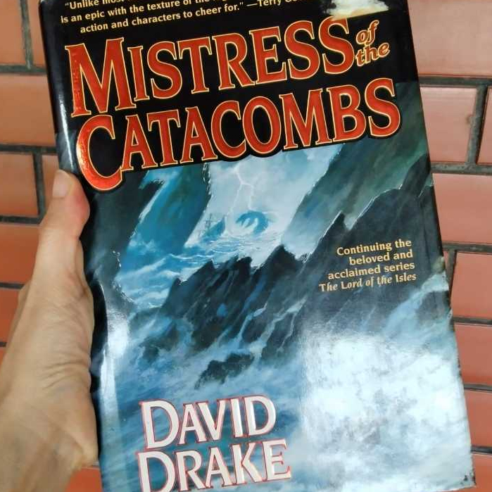 David Drake Mistress of the Catacombs (Lord of The Isles Book 4) (HC) Buku Novel Fantasy Fiction Bah
