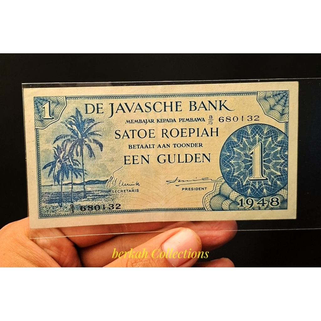 1 rupiah Djb tahun 1948 emisi federal