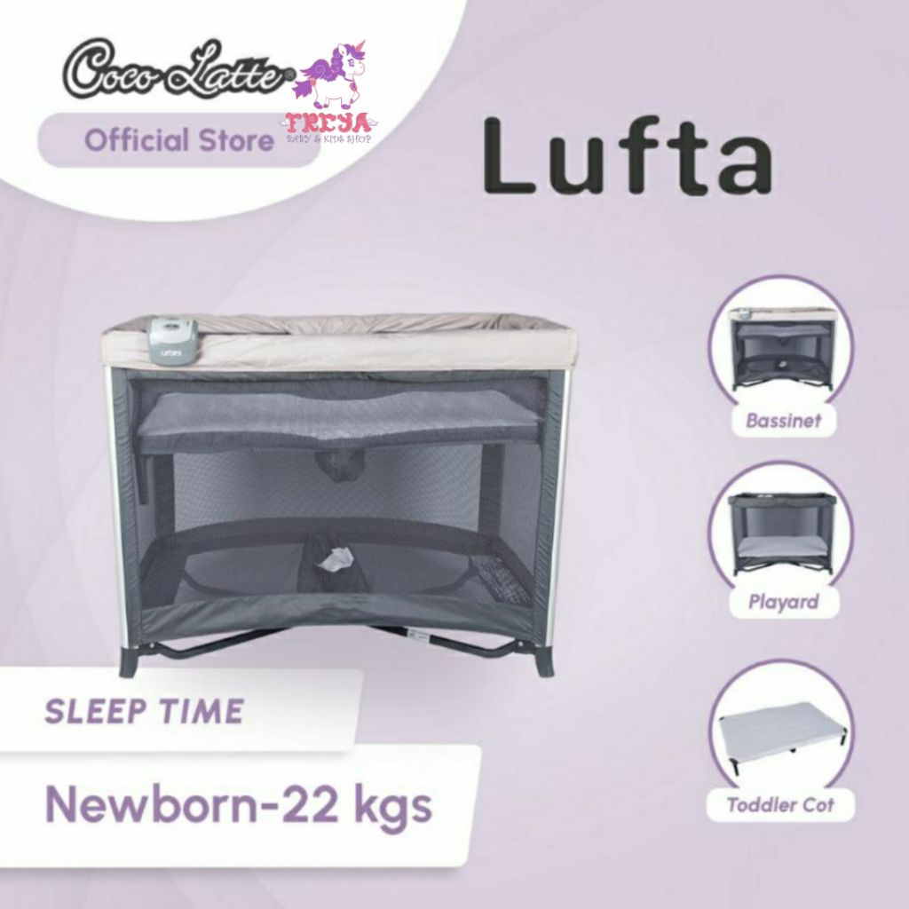 Cocolatte - Box Bayi Lufta | Tempat Tidur Bayi - Boks Bayi