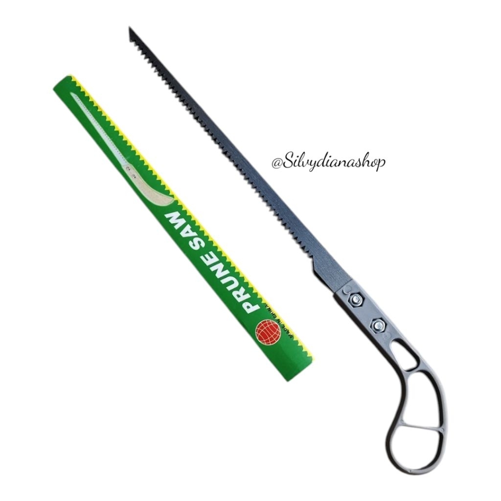 Gergaji Bonsai Kecil Lancip Handle Plastik 35 cm Alat Bonsai Gergaji Kecil