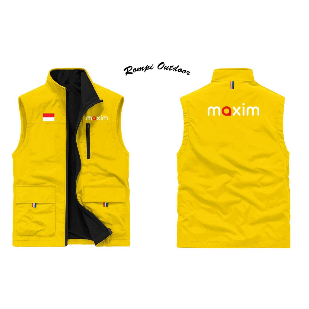 PROMO Rompi Outdoor MAXIM, Rompi Maxim Original, Rompi Maxim Terbaru, Rompi Maxim Termurah