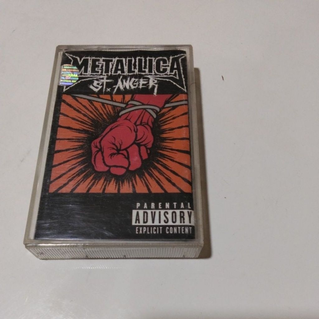 KASET PITA METALLICA ST. ANGER