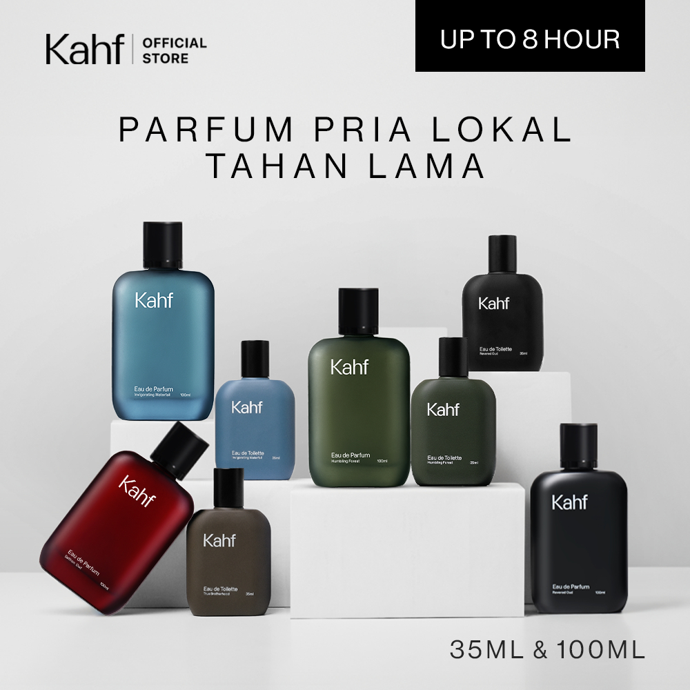 NEW Kahf Fragrance Series - Eau de Toilette 35 ml & Eau de Parfum 100 ml - EDT EDP Fragrance - Parfu