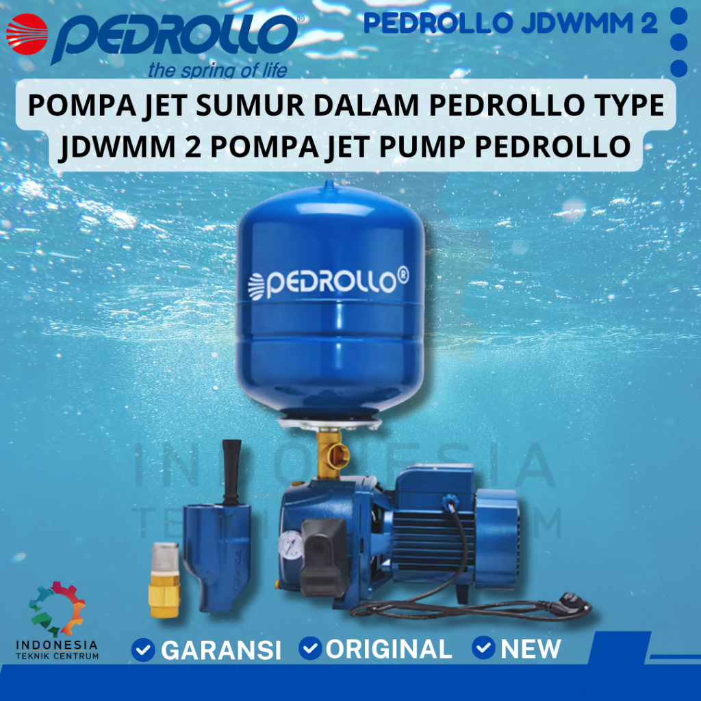 Pompa Jet Sumur Dalam PEDROLLO Type JDWMm 2 Pompa Jet Pump Pedrollo