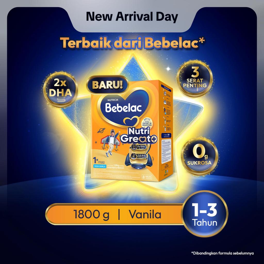 BEBELAC 1+ 1800gr Usia 1-3 TAHUN