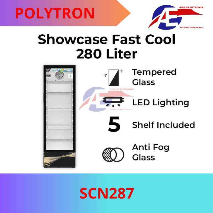 Showcase Polytron SCN-287 | Display Chiller