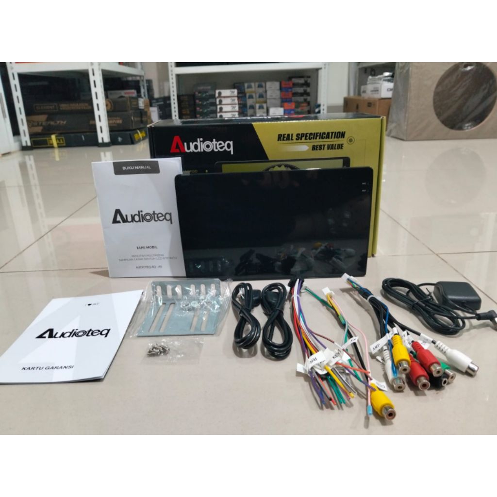 Head Unit Android Audioteq RAM 4/64 GB Android 9/10 Inch Audioteq 4/64 GB