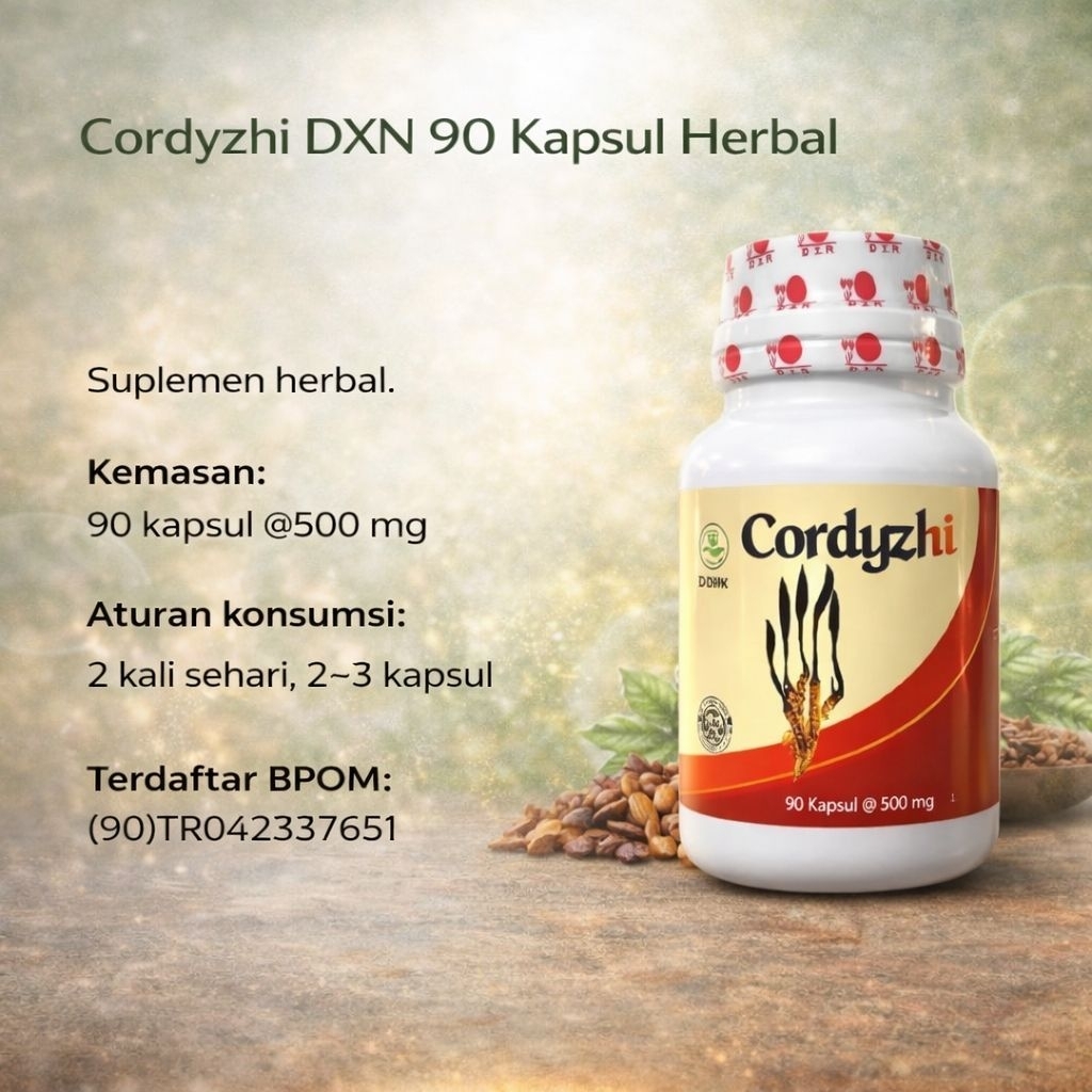 CordyZhi DXN 90 Kapsul Herba