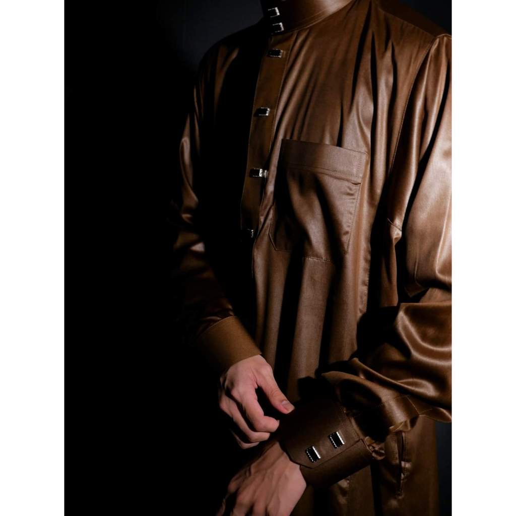 jubah Pria slimfit Gamis Pria Jubbah Mewah Bordir jubah mewah bordir jubah pria muslim busana muslim