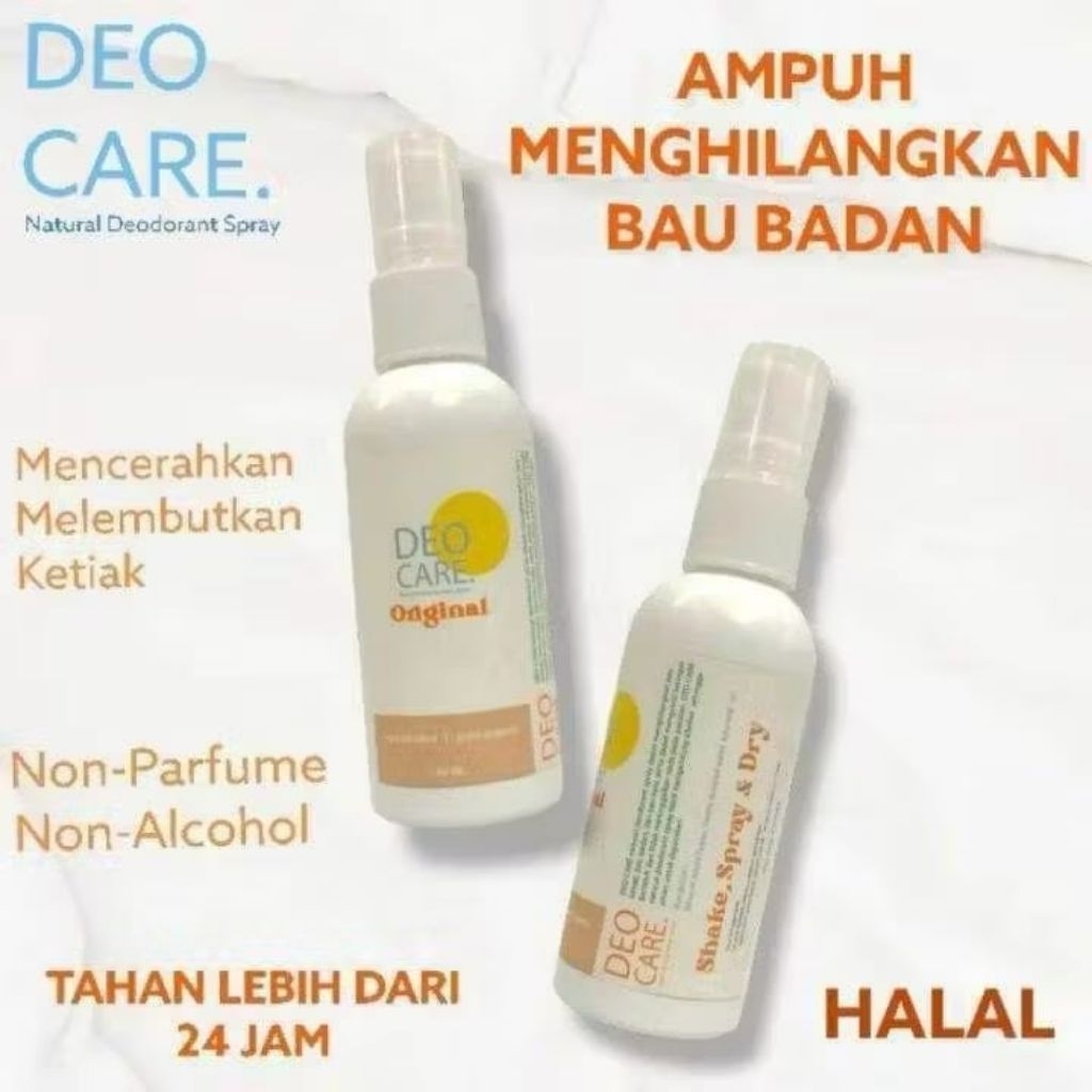 Deo Care Natural Deodorant Spray 60 ml Original