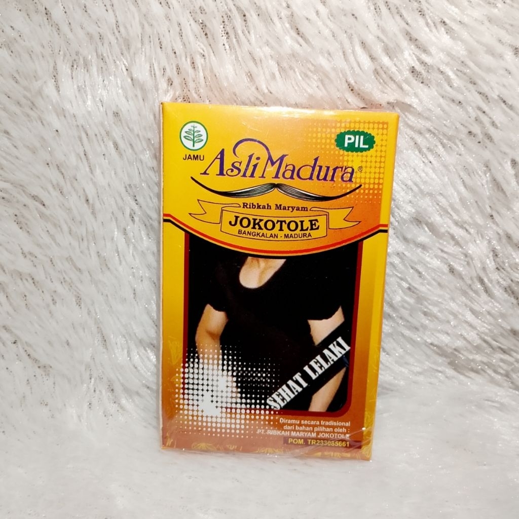 Jamu Sehat Lelaki 100 pil (exp disamping kemasan) Tradisional Madura