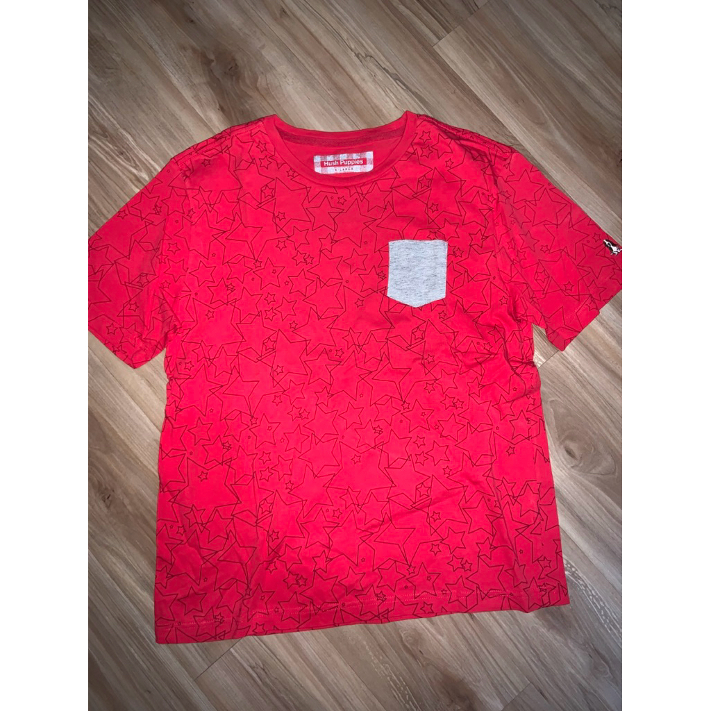 Baju Kaos Pria Hush Puppies XL - Preloved