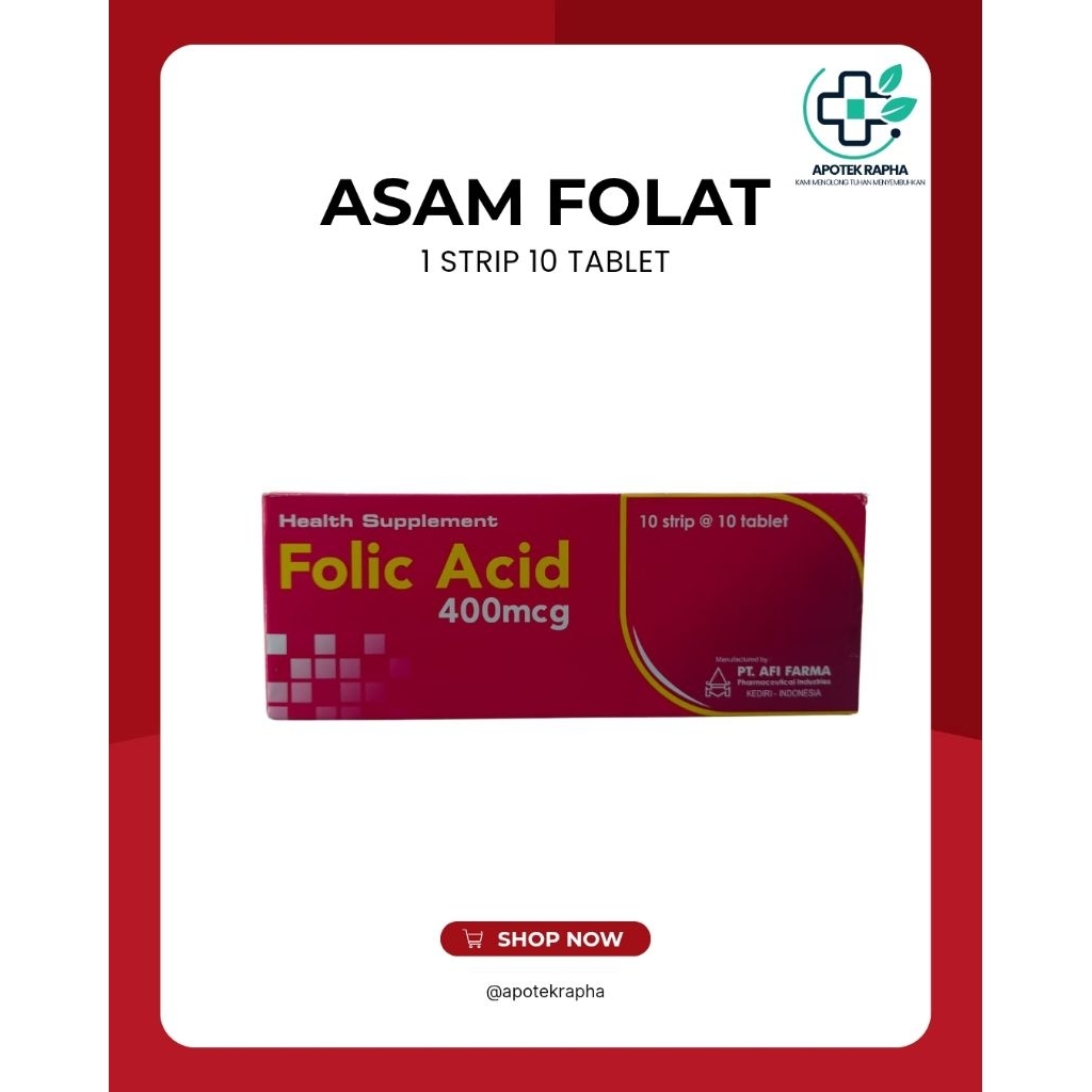 Asam Folat 400 Mcg Ibu Hamil