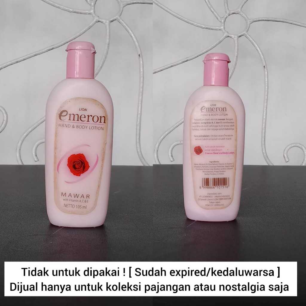 [ TIDAK UNTUK DIPAKAI ] HANYA UNTUK PAJANGAN/NOSTALGIA SAJA KOLEKSI PRODUK KEMASAN JADUL  EMERON HAN
