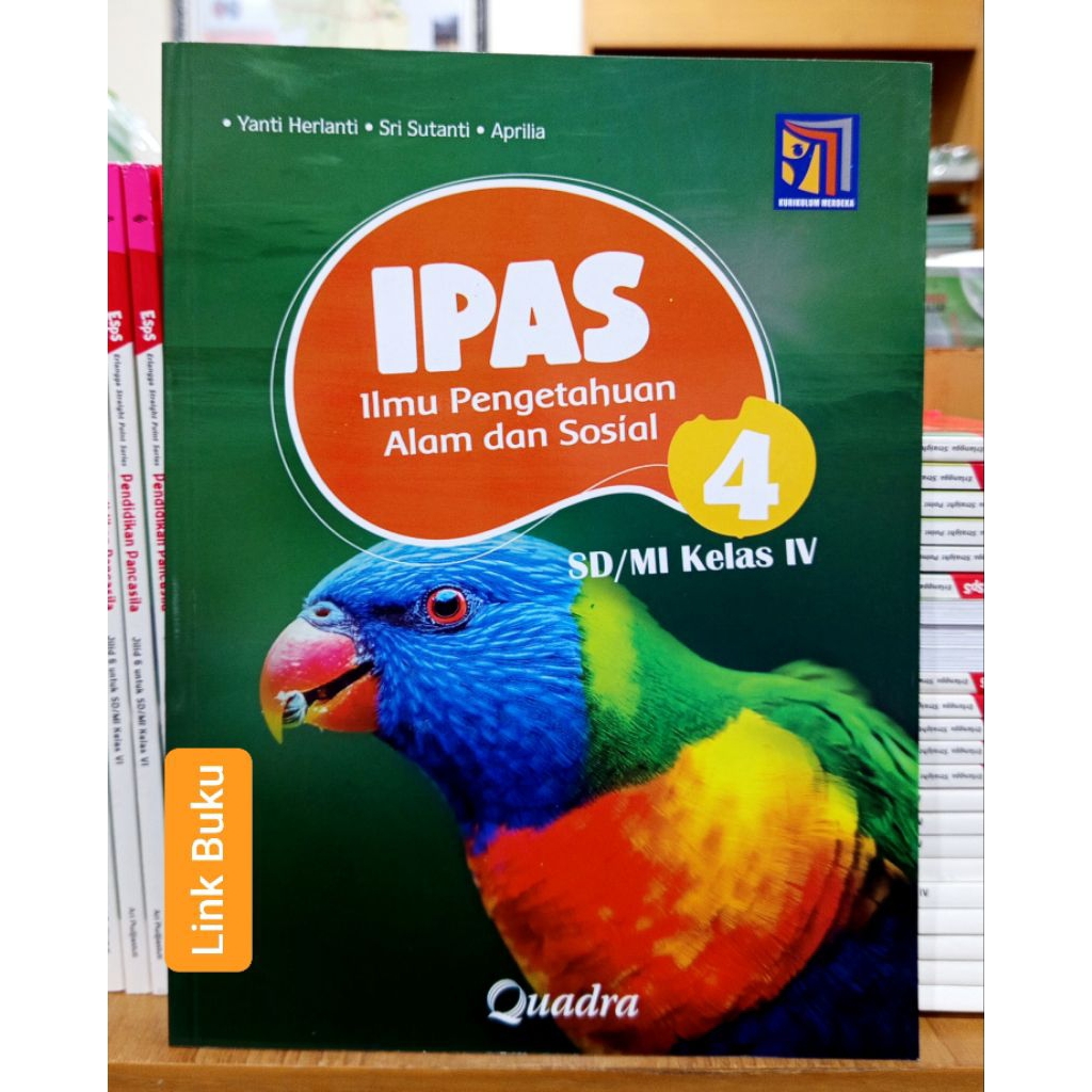 Buku IPAS Kelas 4 SD Kurikulum Merdeka Quadra