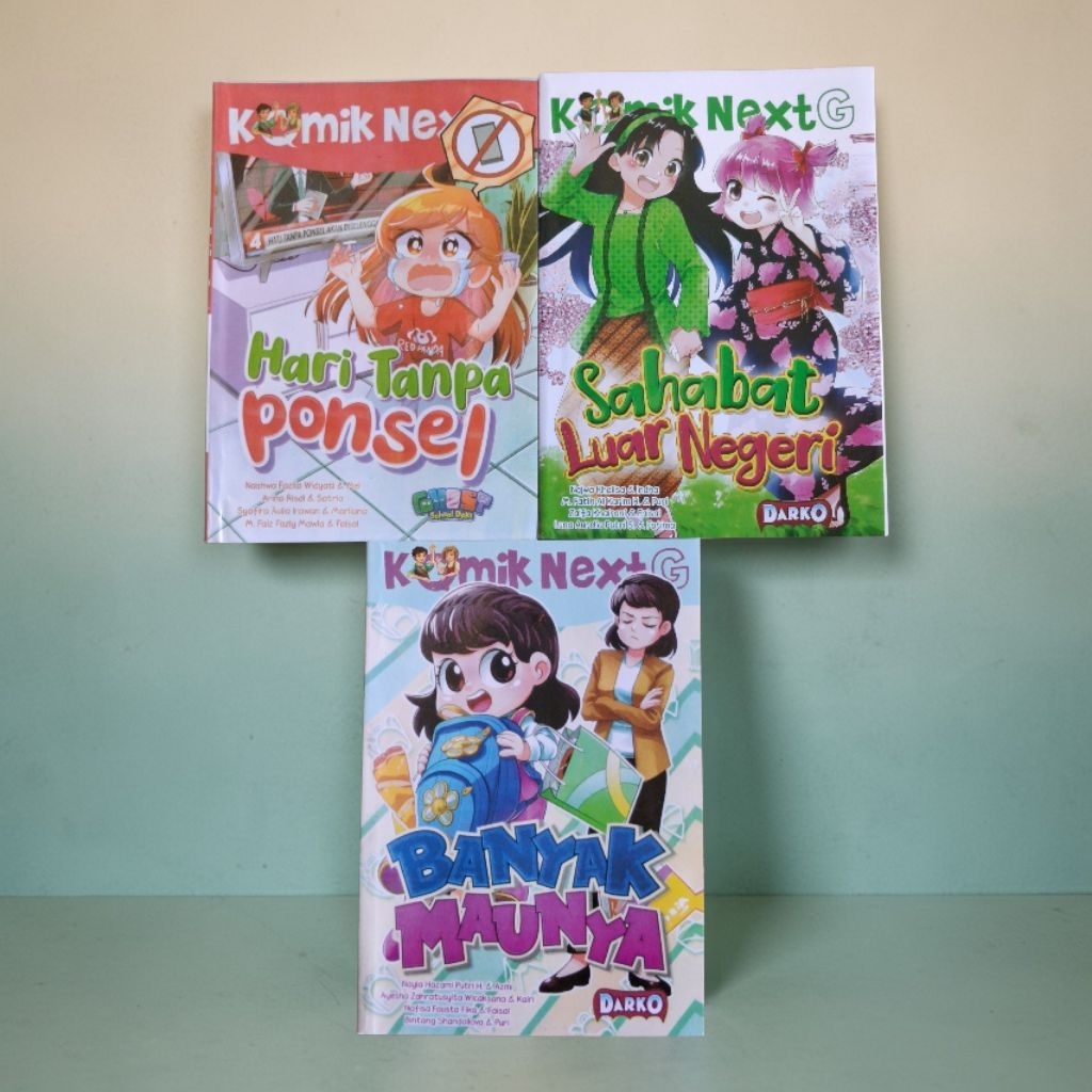 BUKU BACAAN ANAK / PAKET 3 KOMIK CERITA ANAK / NEXT-G /  PENGETAHUAN