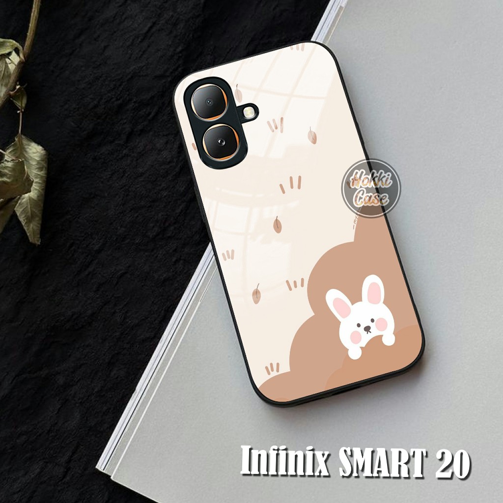 Case Infinix Smart 20 - Softcase Glass Infinix Smart 20 Terbaru - Casing Infinix Smart 20 - Kesing S