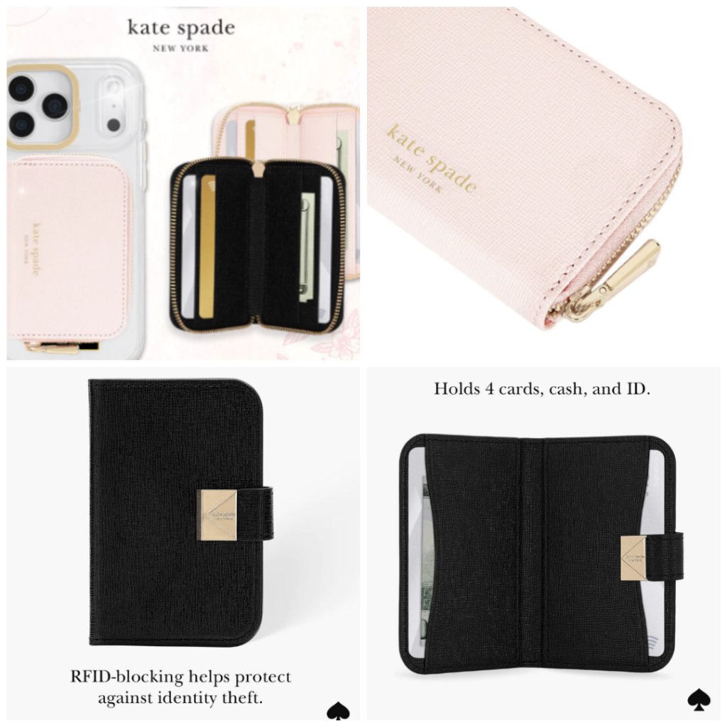 Kate Spade New York Devin Zip Magnetic Wallet Kate Spade New York Deco Magnetic Card Holder Wallet i
