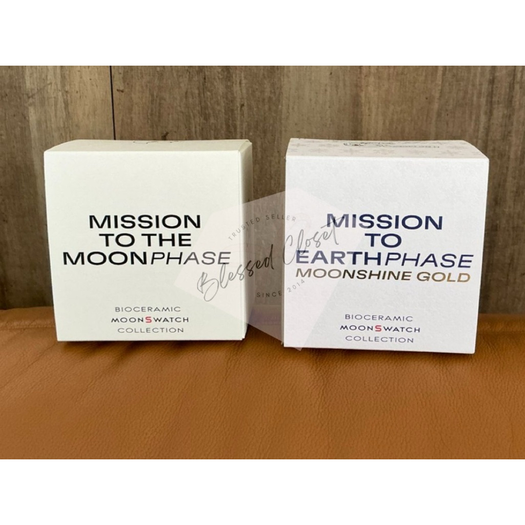 swatch x omega moonphase snoopy earthphase limited edition 100% original