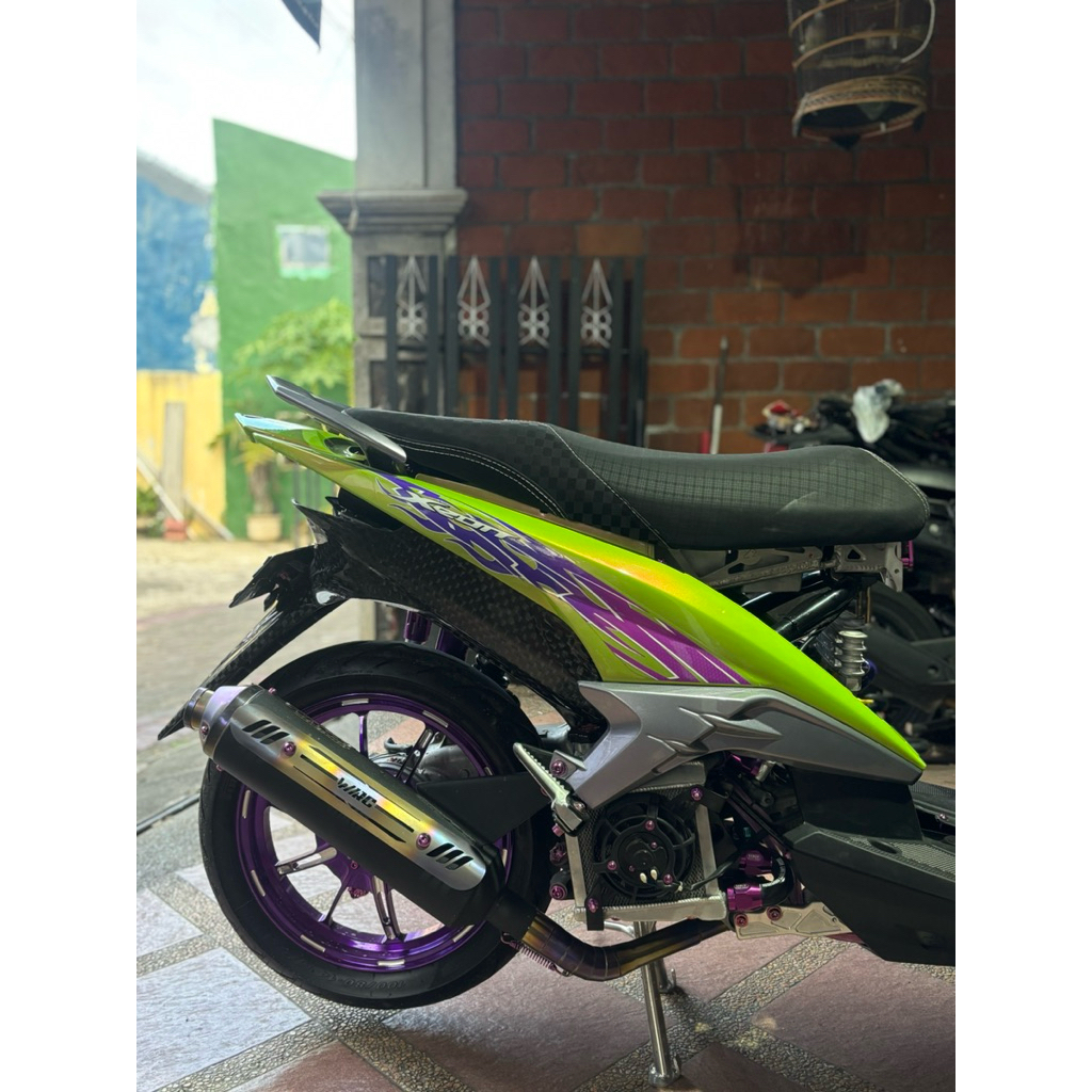 knalpot wrc sunblue xeon gt