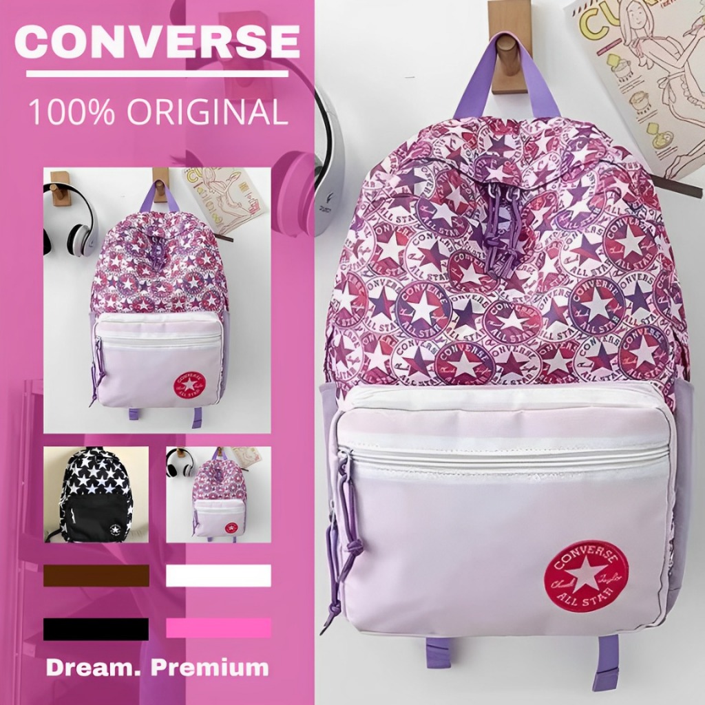 [FULLTAG] BAGPACK BACKPACK CONVERSE ALLSTAR BEST SELLER / RANSEL PRIA / RANSEL WANITA / RANSEL UNISE