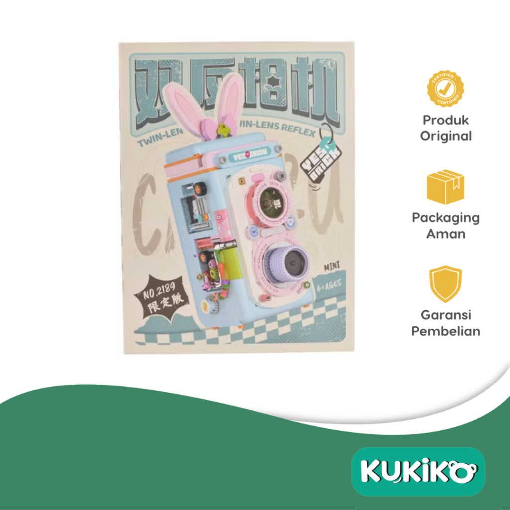 Estudee - Kukiko Twin-Lens Reflex Camera Bricks Set (782pcs)