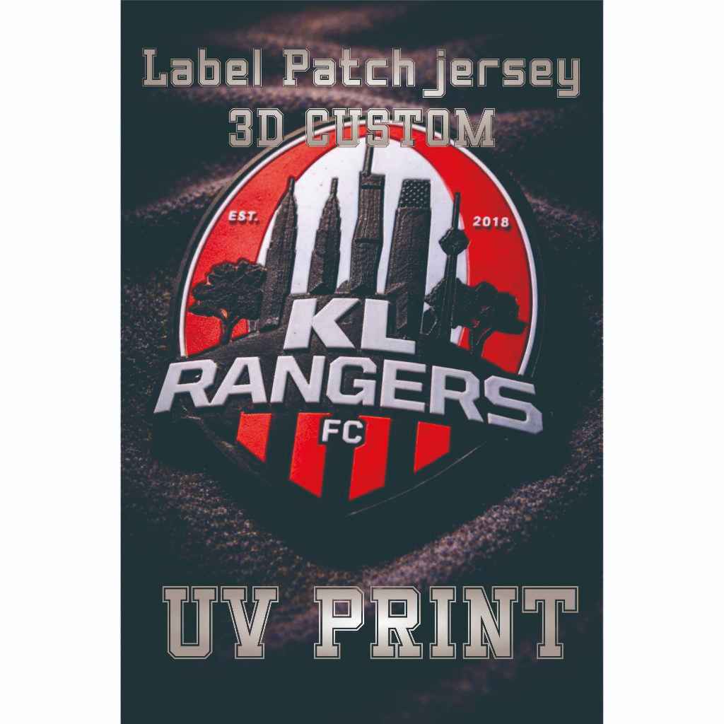Patch Jersey Custom 3D Rubber TPU Silikon Standar 7cm 8-9cm Bentuk 2D 3D suply Jakarta baha rubber b
