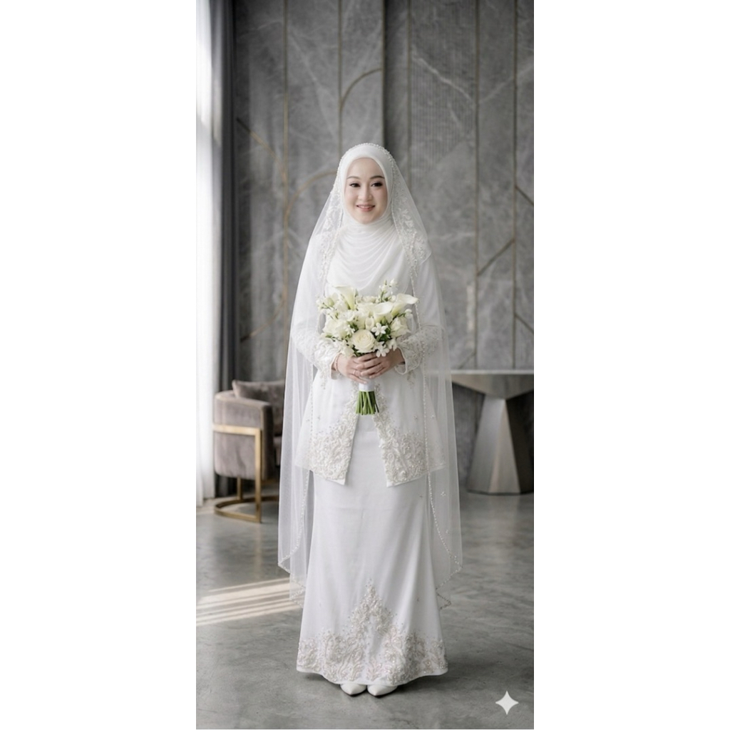 gaun pengantin malaysia melayu gaun akad gaun walimah wedding dress gaun melayu pengantin melayu