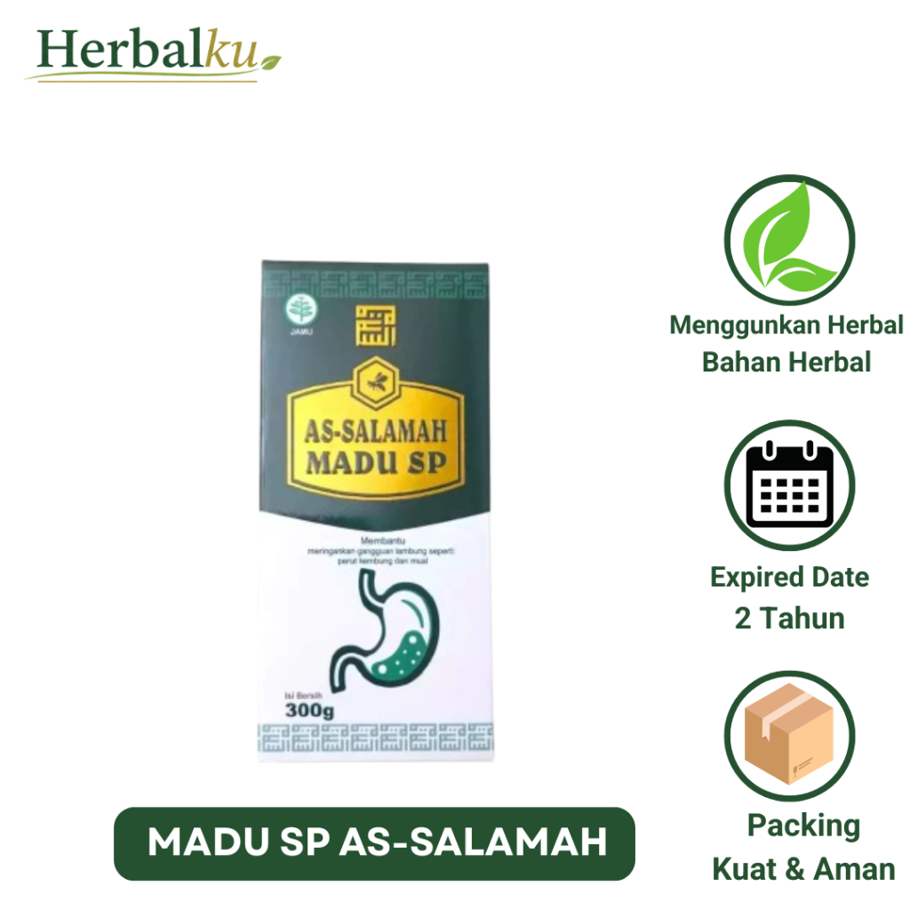 Madu Assalamah SP Madu Special Pencernaan Asam Lambung, Maag dan Gerd Asli Original