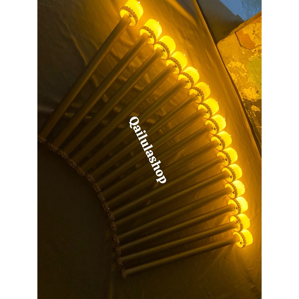 Lampu obor elektrik // Lampu LED obor untuk pawai