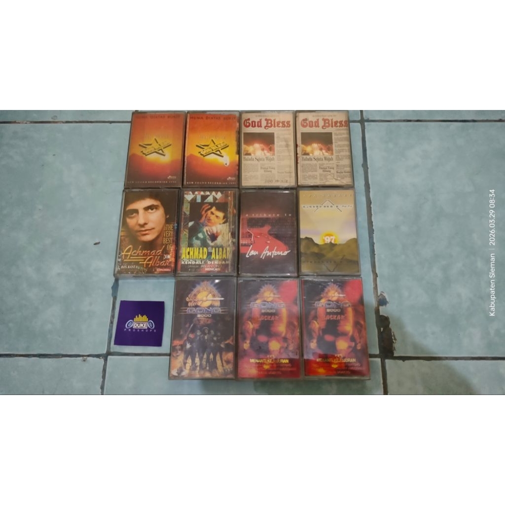 kaset God Bless & Gong 2000