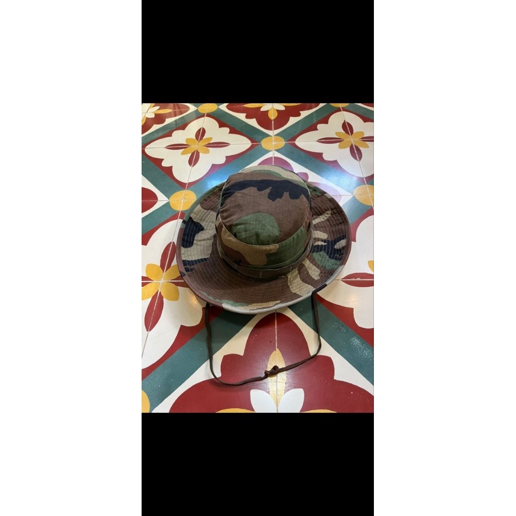 Boonie Hat Woodland vintage