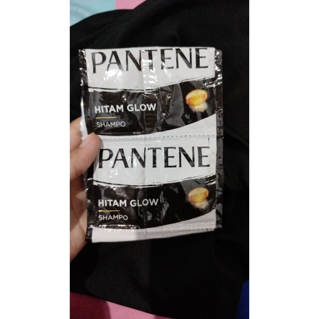 Shampo Sachet Pantene 1 Renceng 24 Pcs - Anti Ketombe, Rambut Hitam & Panjang, Lembut & Halus