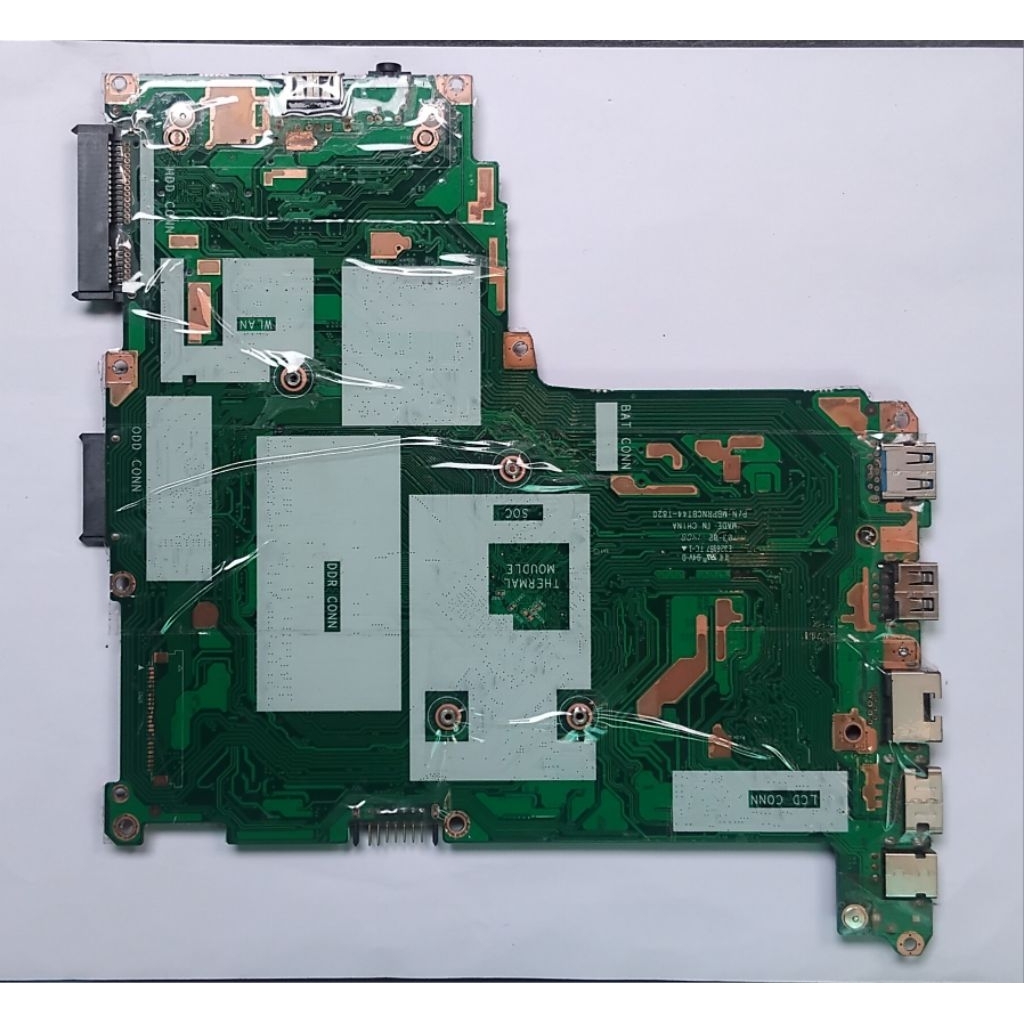 Mobo Mainboard Laptop Acer One 14 gambling, indikator nyala