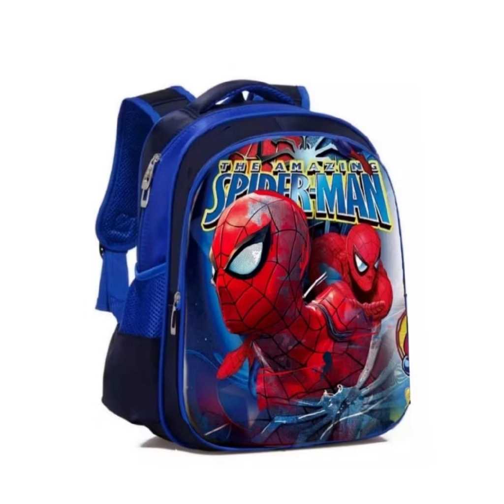 Tas sekolah anak, Tas superhero full Gambar  berwarna