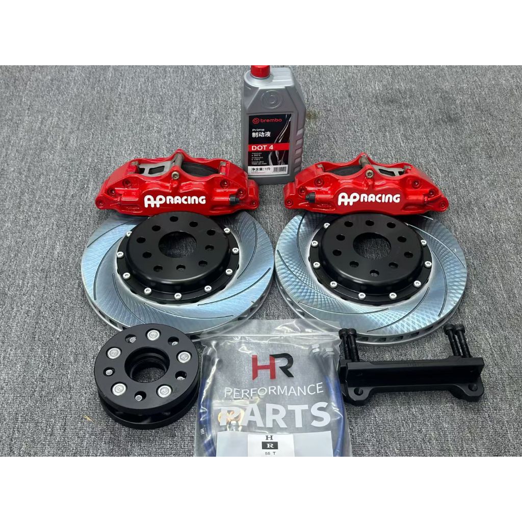 AP Racing 5200 BBK AP Racing 4 Pot Cocok untuk Velg R16 Jazz Brio Agya Ayla Livina Mobilio PnP Brack