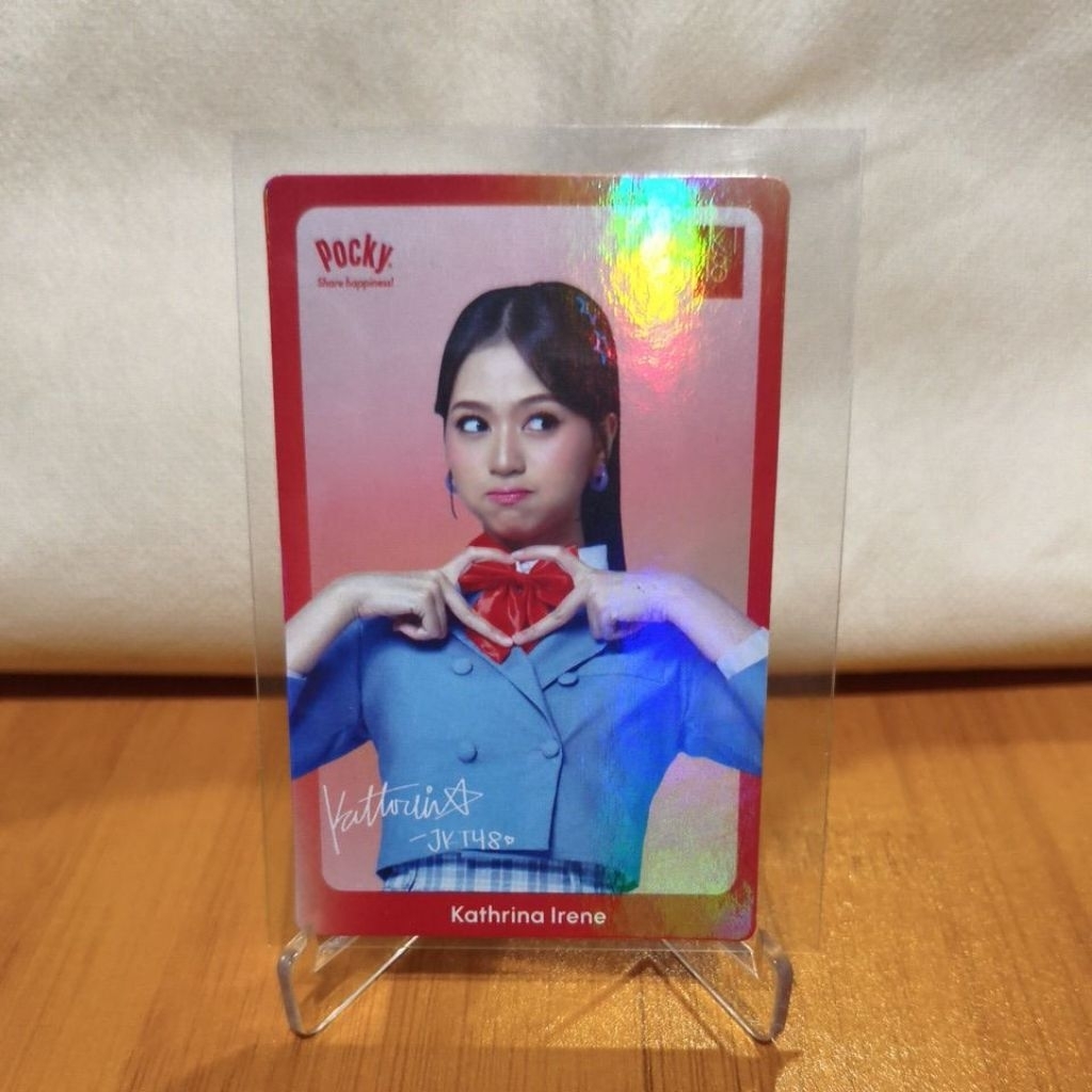 Photocard JKT48 Kathrina Official Photocard Pocky