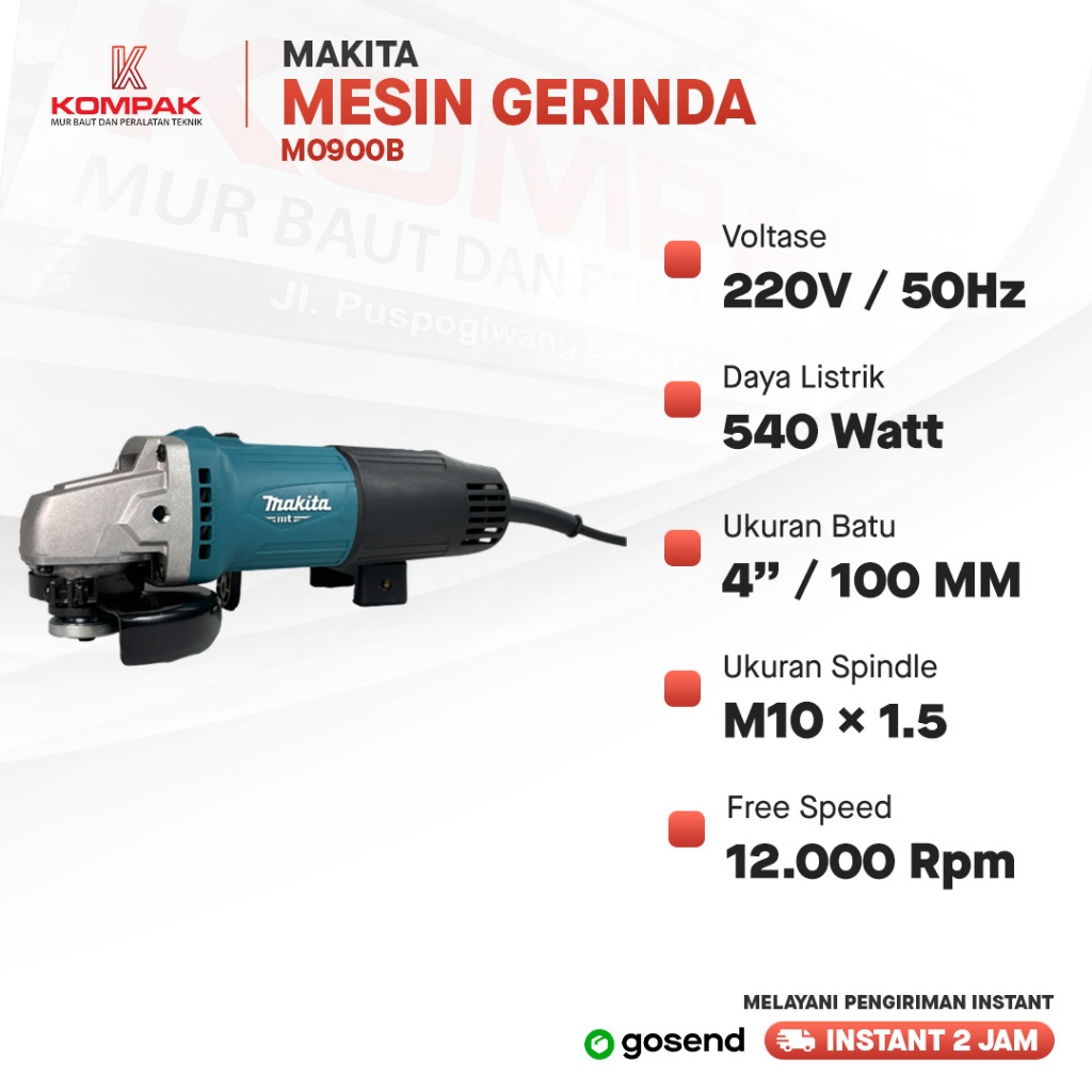 MAKTEC MT90 Mesin Gerinda - Mesin Potong Keramik Granite