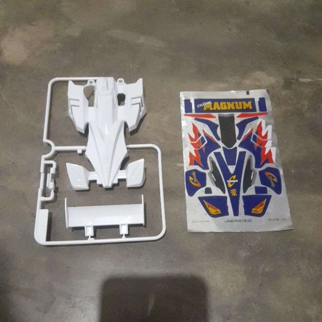 body decal cyclone magnum jiepin loose kit