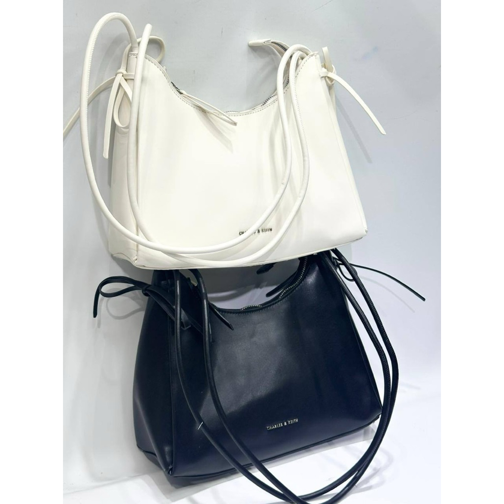 CK Hazel Bow Hobo Bag